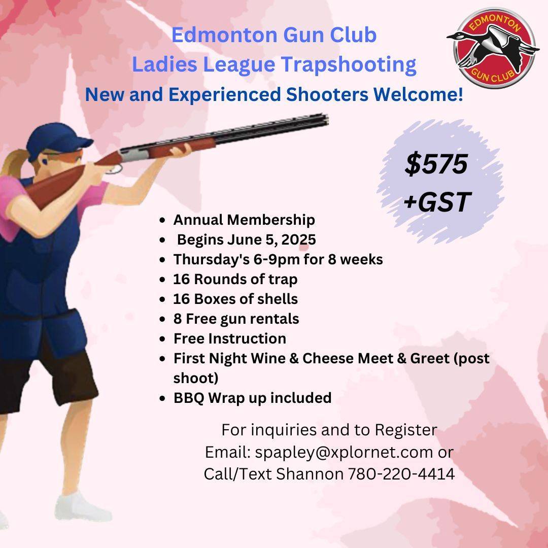 Edmonton Gun Club Ladies League Trapshooting